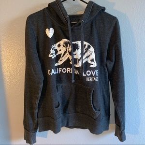 California Love Grey Hoodie
